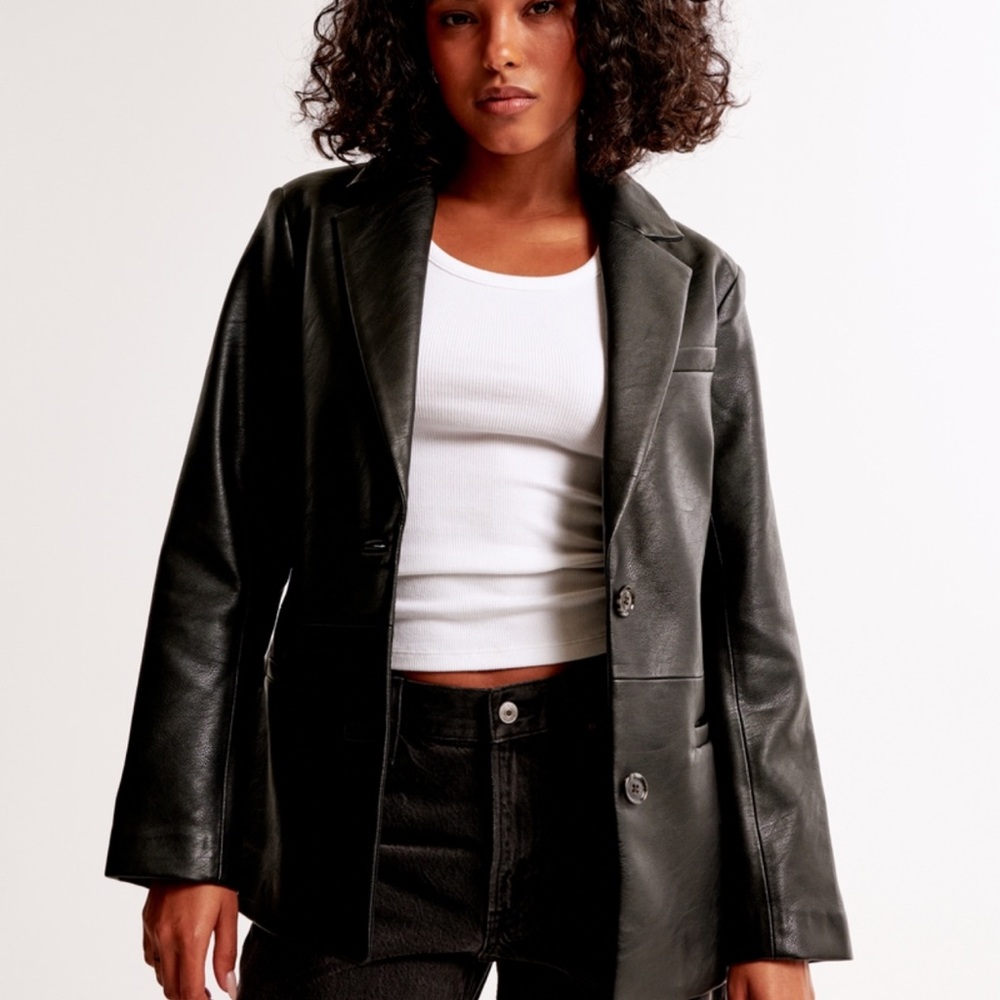 Women's Black Leather Jacket